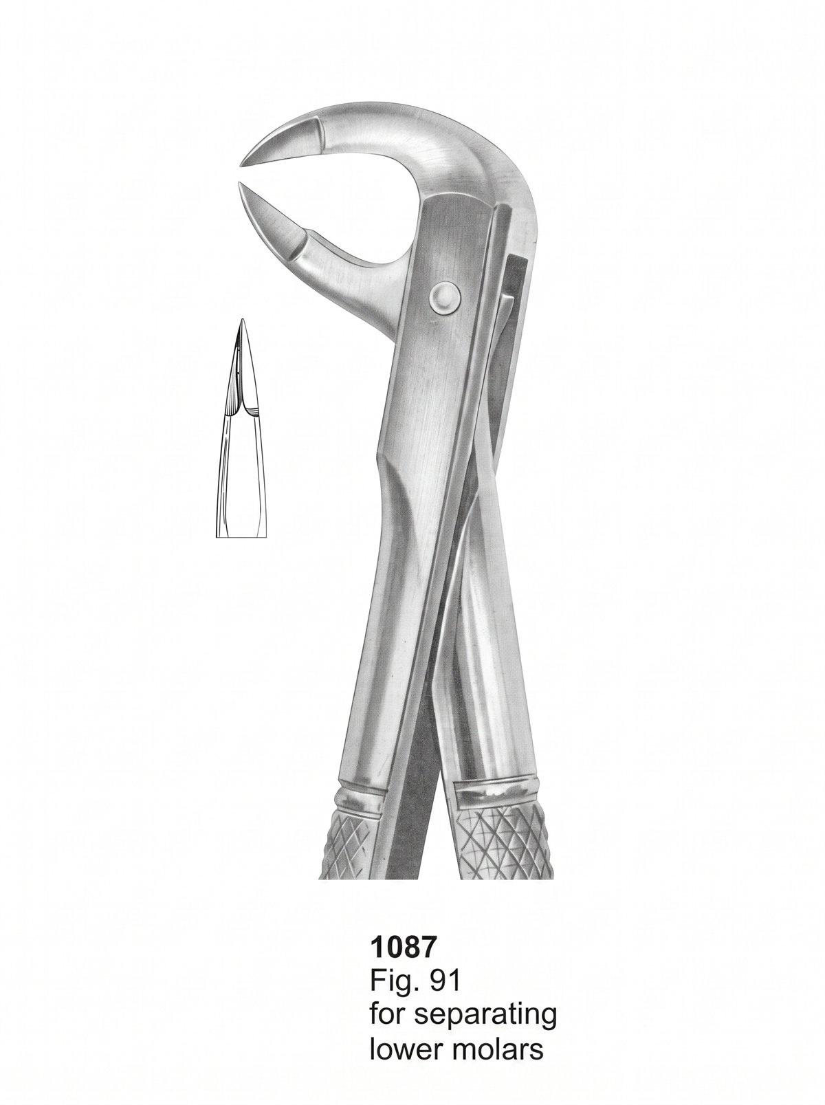 Sirgikal Extracting forceps English Pattern