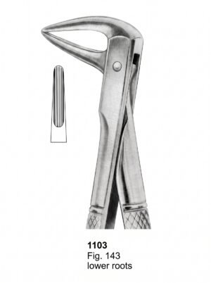 Sirgikal Extracting forceps English Pattern