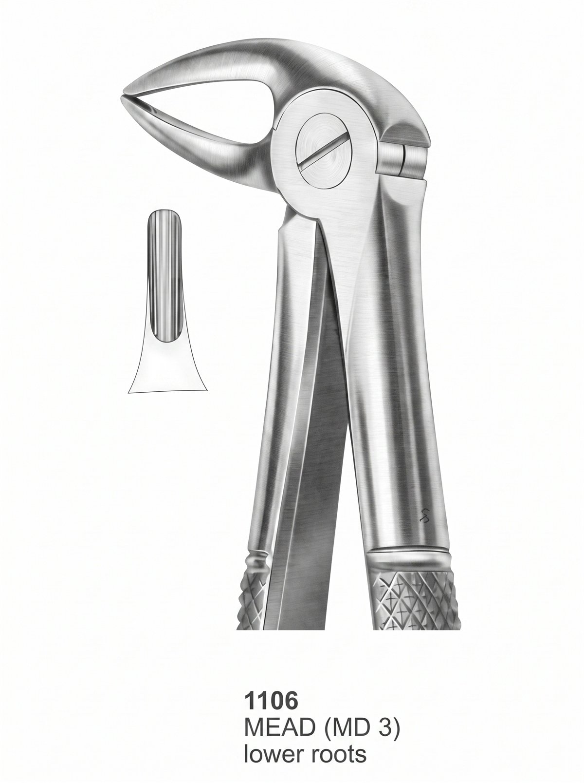 Sirgikal Extracting forceps English Pattern