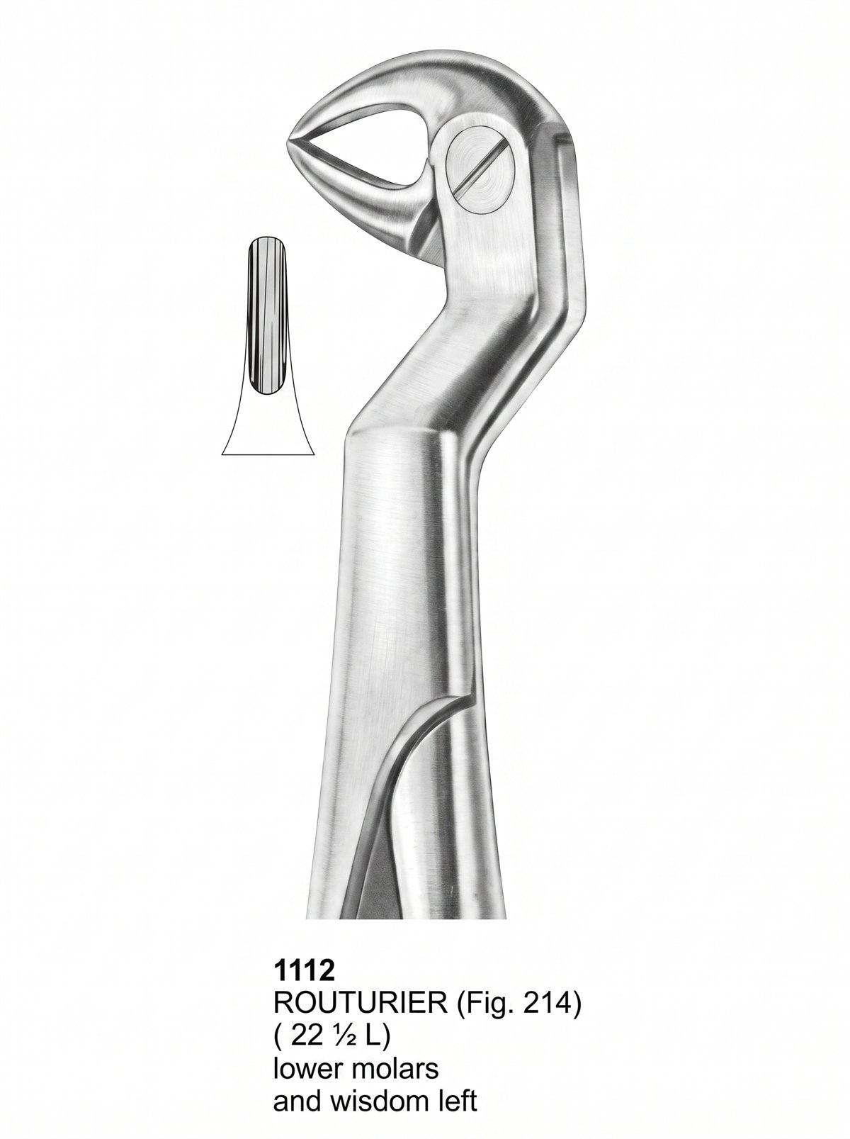 Sirgikal Wisdom Extracting Forceps
