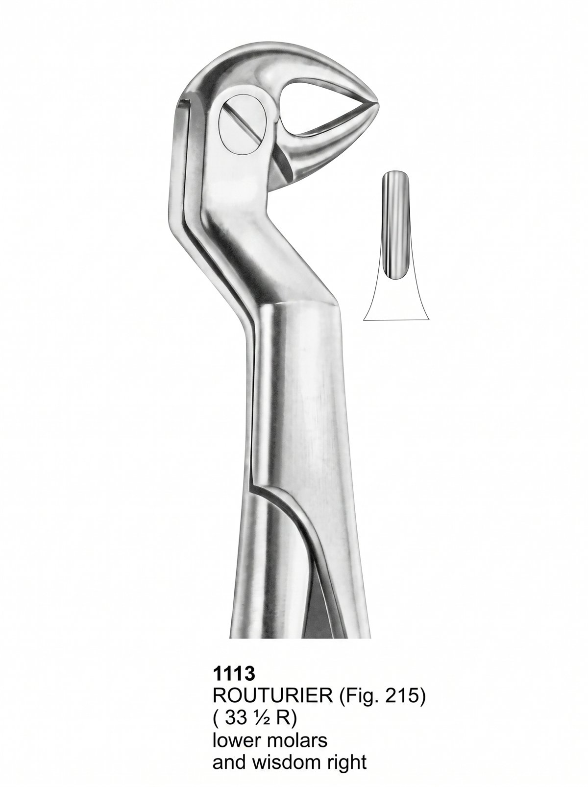 Sirgikal Wisdom Extracting Forceps