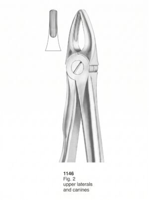 Sirgikal Extracting Forceps With Fitting Handle