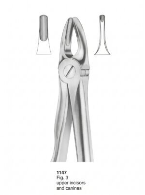 Sirgikal Extracting Forceps With Fitting Handle