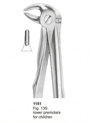 Sirgikal Extracting Forceps With Fitting Handle