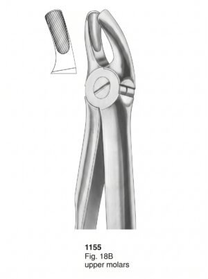 Sirgikal Extracting Forceps With Fitting Handle
