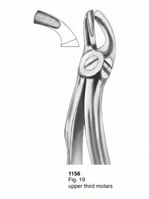 Sirgikal Extracting Forceps With Fitting Handle