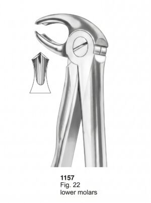 Sirgikal Extracting Forceps With Fitting Handle