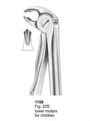 Sirgikal Extracting Forceps With Fitting Handle