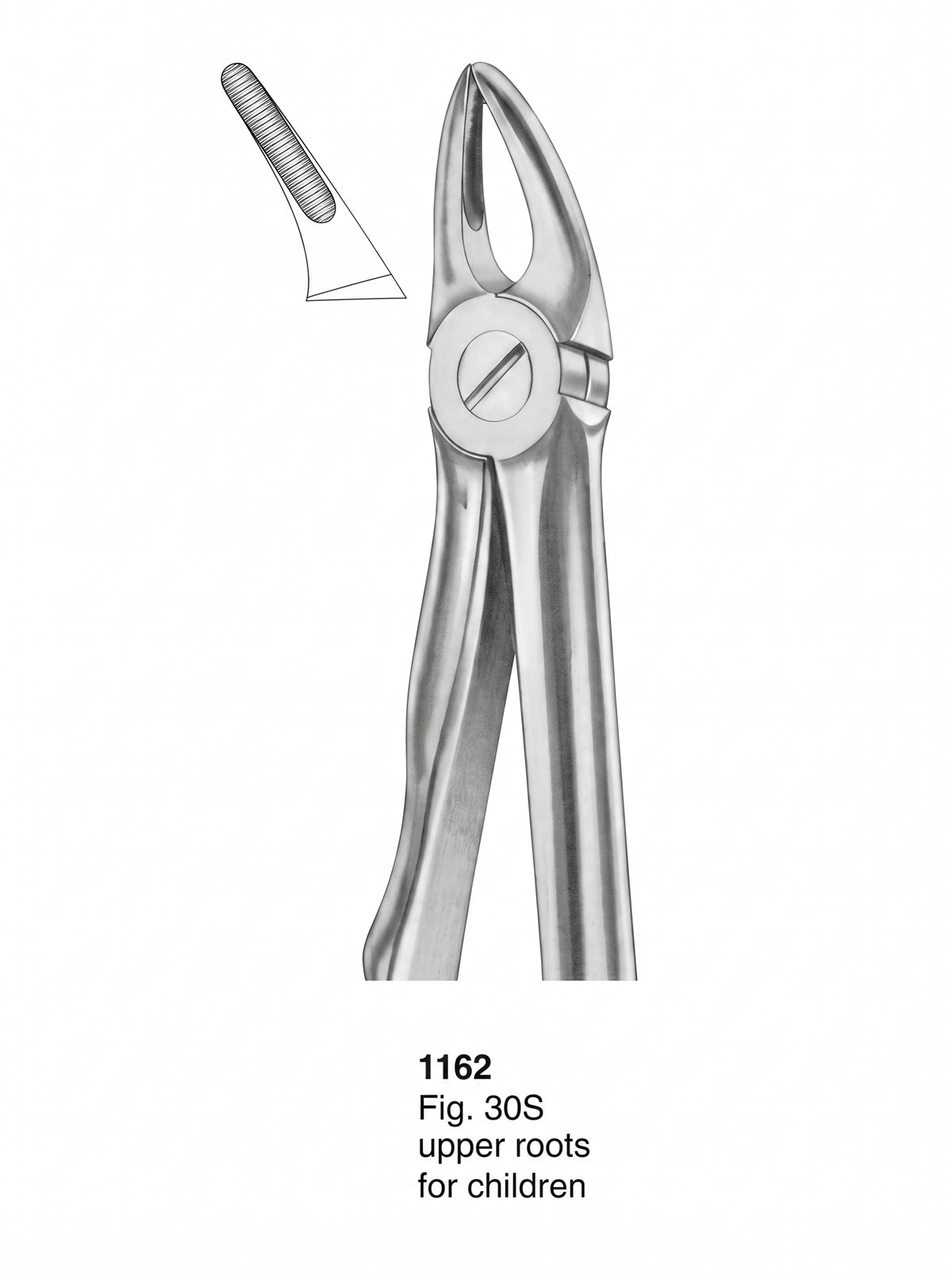 Sirgikal Extracting Forceps With Fitting Handle