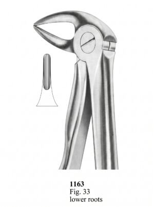 Sirgikal Extracting Forceps With Fitting Handle
