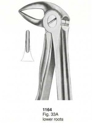 Sirgikal Extracting Forceps With Fitting Handle