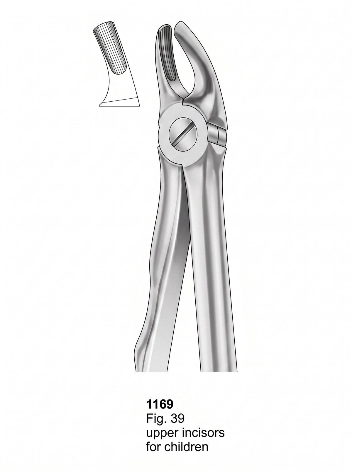 Sirgikal Extracting Forceps With Fitting Handle