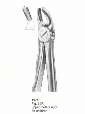 Sirgikal Extracting Forceps With Fitting Handle