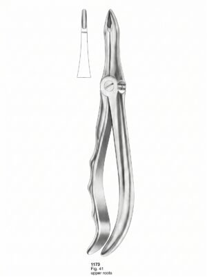 Sirgikal Extracting Forceps With Fitting Handle