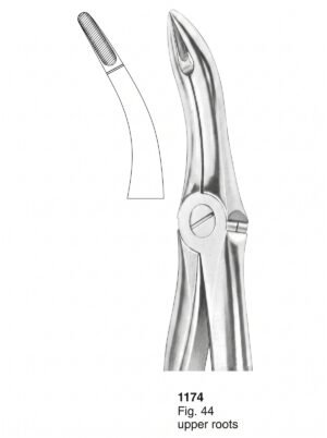 Sirgikal Extracting Forceps With Fitting Handle