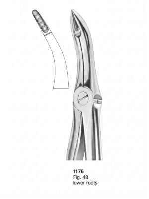 Sirgikal Extracting Forceps With Fitting Handle