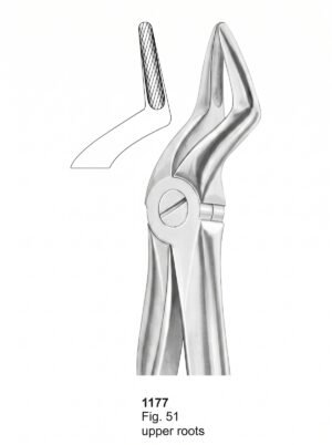 Sirgikal Extracting Forceps With Fitting Handle