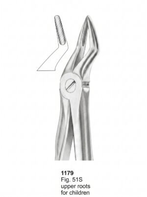 Sirgikal Extracting Forceps With Fitting Handle