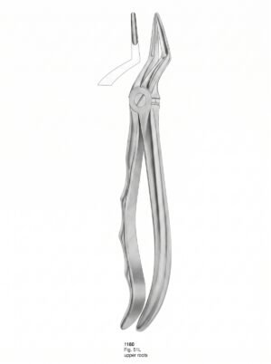 Sirgikal Extracting Forceps With Fitting Handle