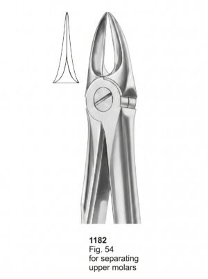 Sirgikal Extracting Forceps With Fitting Handle