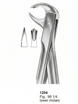 Sirgikal Extracting Forceps With Fitting Handle1