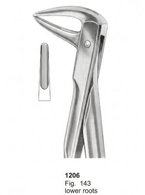 Sirgikal Extracting Forceps With Fitting Handle1
