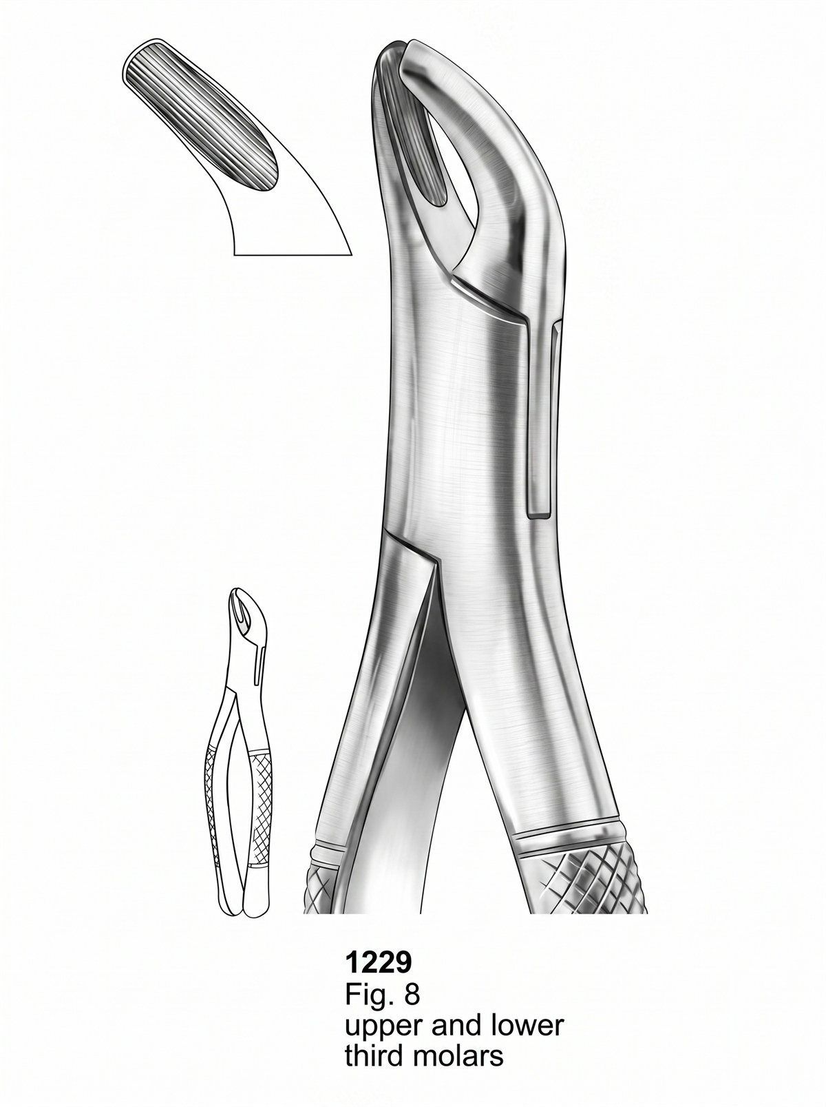 Sirgikal Extracting forceps American Pattern