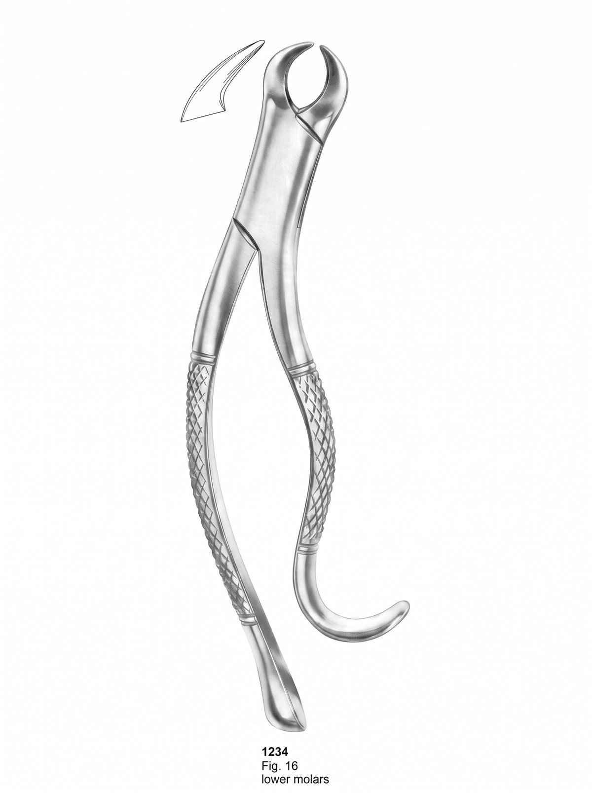 Sirgikal Extracting forceps American Pattern