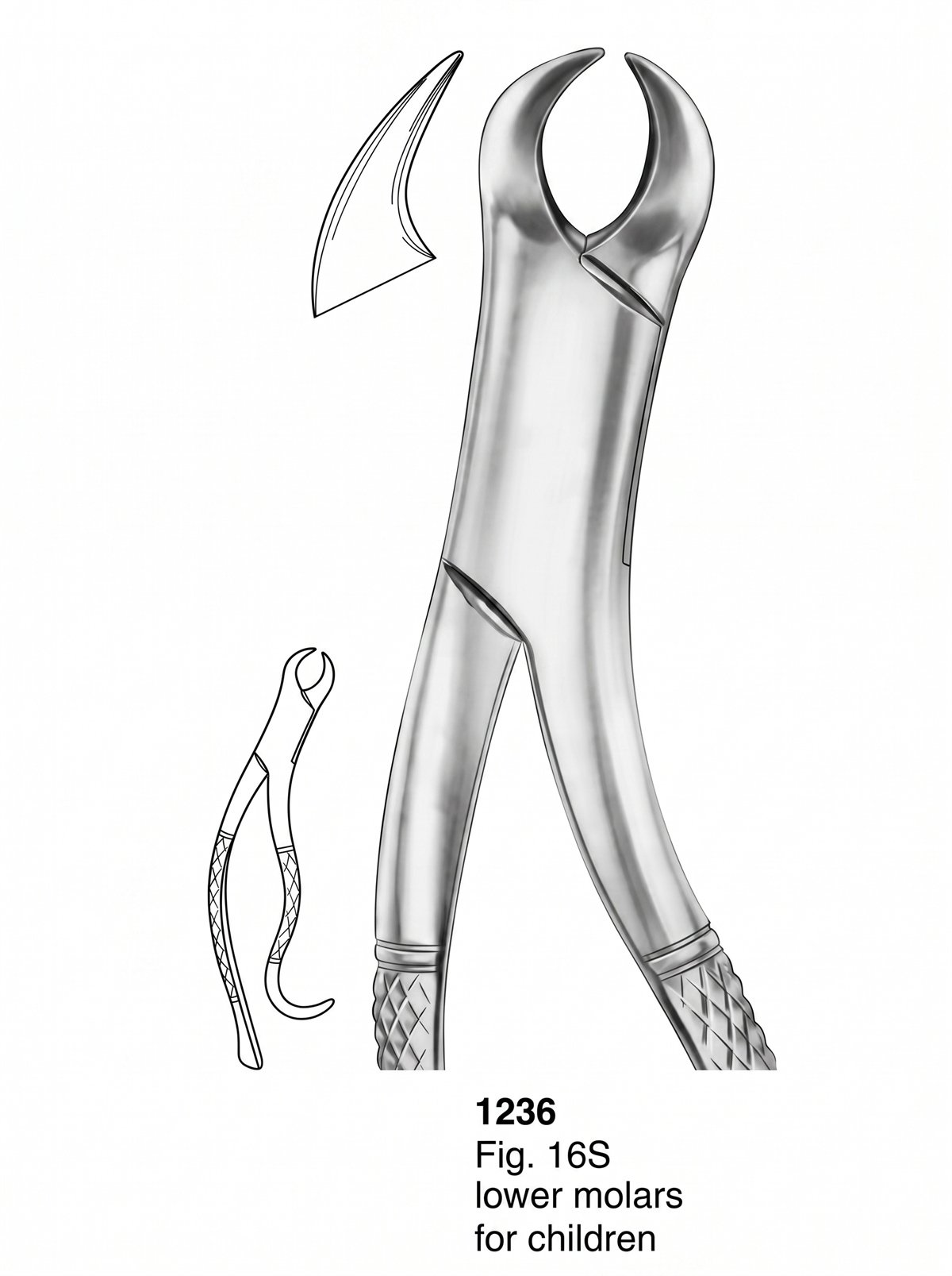 Sirgikal Extracting forceps American Pattern