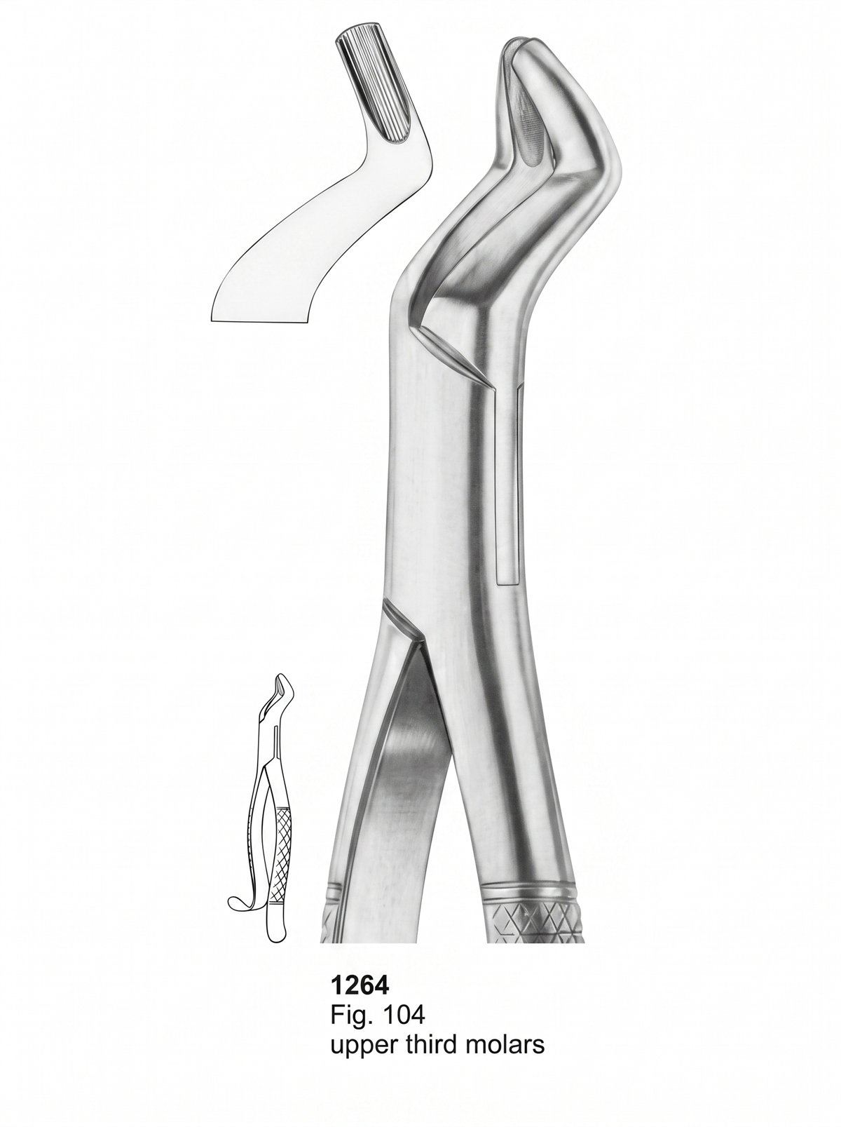 Sirgikal Extracting forceps American Pattern