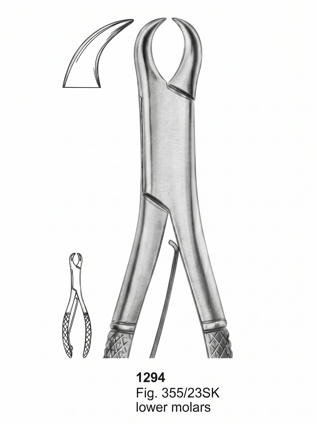 Sirgikal Extracting forceps American Pattern
