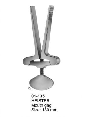 Sirgikal 01-135 HEISTER Instruments for Anaesthesia and Tongue Forceps