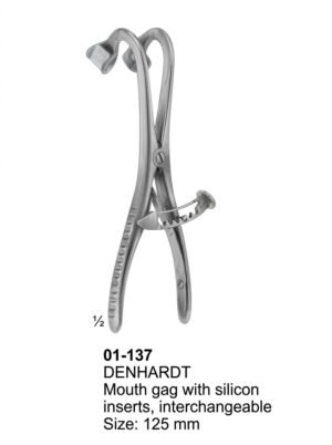 Sirgikal 01-137 DENHARDT Instruments for Anaesthesia and Tongue Forceps