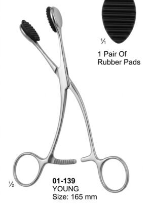 Sirgikal 01-139 YOUNG Instruments for Anaesthesia and Tongue Forceps