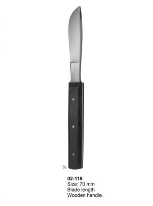 Sirgikal 02-119 Amputating Knives Cartilage Knives and Autopsy Knives