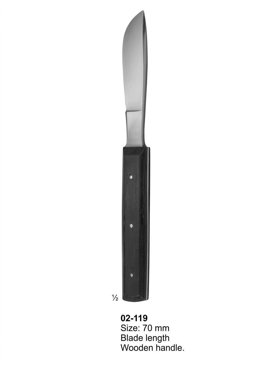 Sirgikal 02-119 Amputating Knives Cartilage Knives and Autopsy Knives