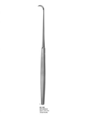 Sirgikal 02-129 Cone Knives Myomatome Trigeminal and Tonsil Knives