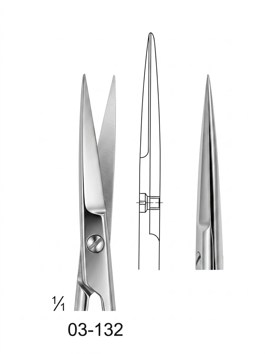 Sirgikal 03-132 Delicate Scissors
