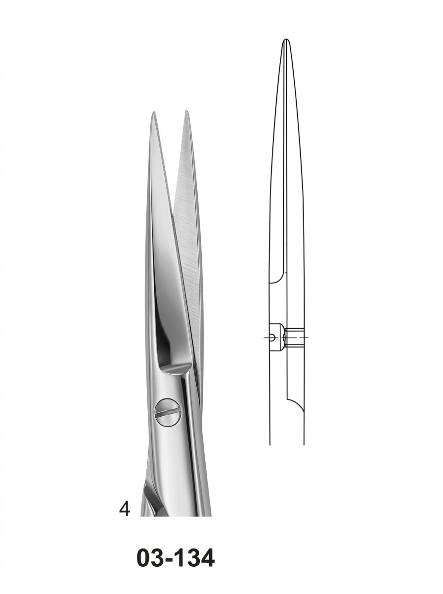 Sirgikal 03-134 Delicate Scissors