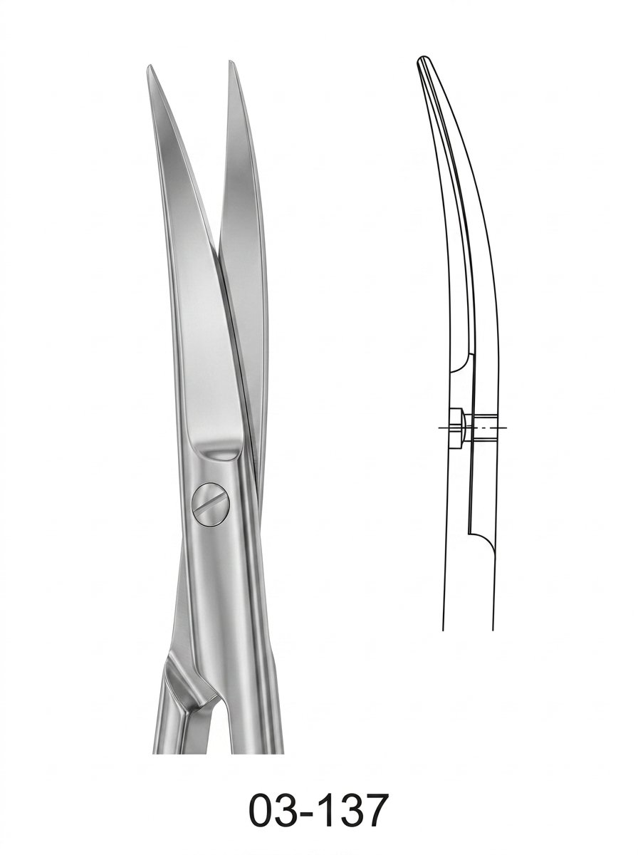 Sirgikal 03-137 Delicate Scissors