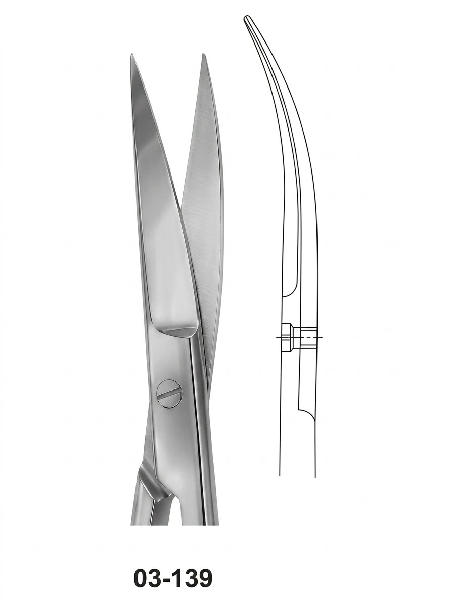 Sirgikal 03-139 Delicate Scissors