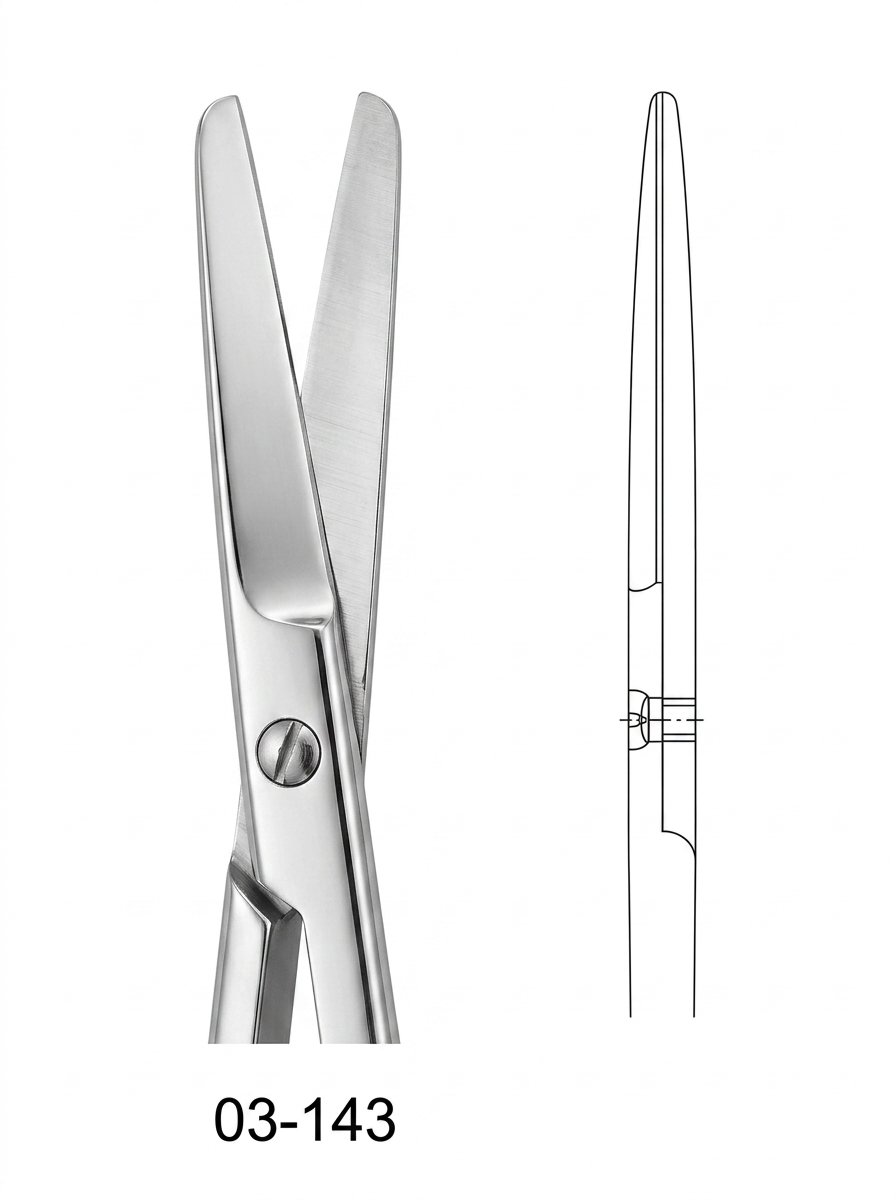 Sirgikal 03-143 Delicate Scissors