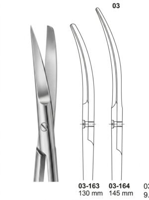 Sirgikal 03-163-to-03 164 Surgical Scissors