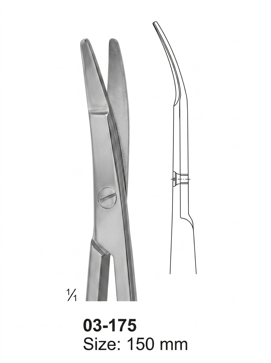 Sirgikal 03-175 Dissecting Scissors