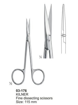 Sirgikal 03-176 KILNER Dissecting Scissors