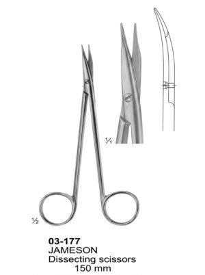 Sirgikal 03-177 JAMESON Dissecting Scissors