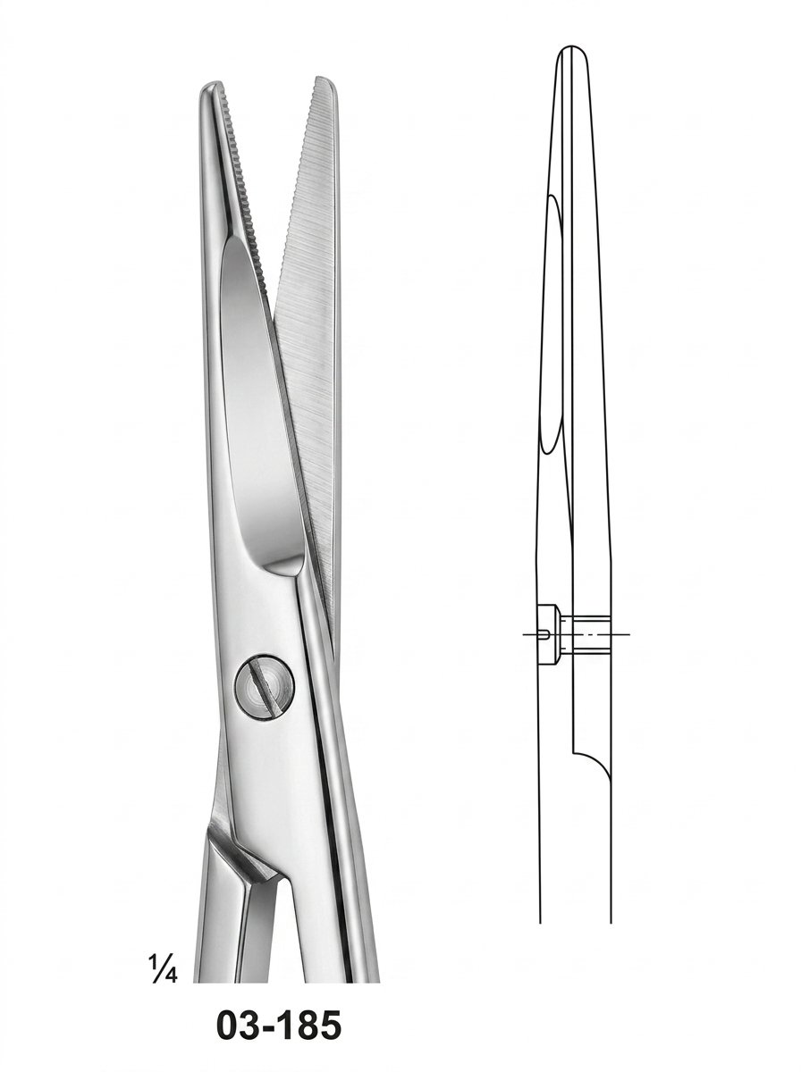 Sirgikal 03-185 Dissecting Scissors