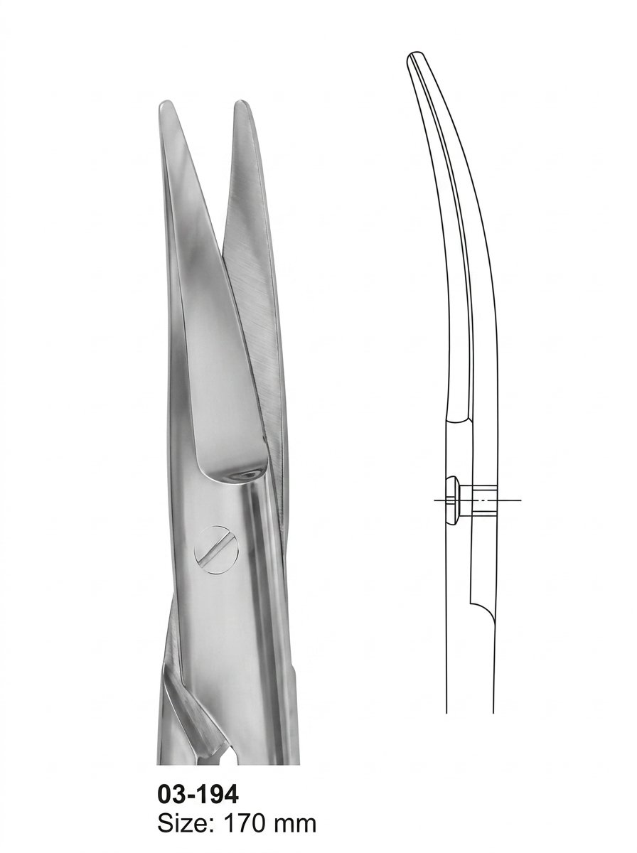 Sirgikal 03-194 Dissecting Scissors