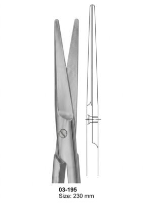 Sirgikal 03-195 Dissecting Scissors