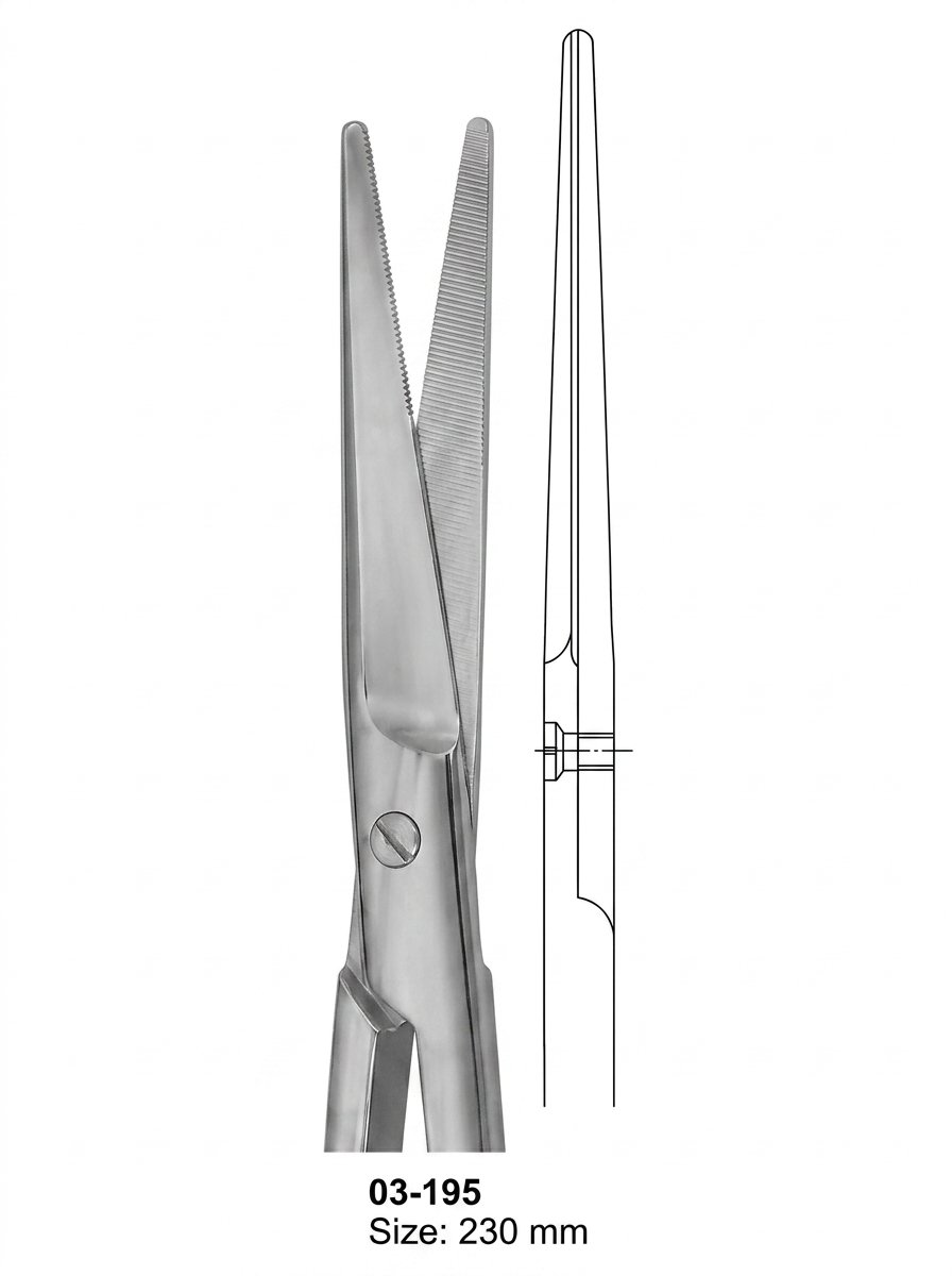 Sirgikal 03-195 Dissecting Scissors